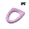 20 pezzi Cuscino per sedile WC per uso domestico Inverno Ispessito Peluche Cuscino per sedile WC Scalda sedile WC Coprisedile per WC