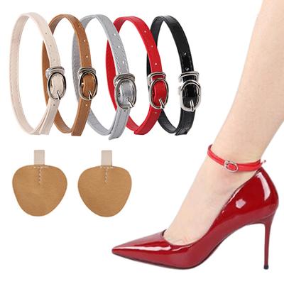 5 Pairs Women's High Heel Shoelaces – Adjustable Elastic Ankle Straps for Comfort and Style, Versatile Replacement Laces