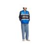 adidas Originales Chaqueta Versátil Casual Hombres Chaquetas Azul Negro JM8032