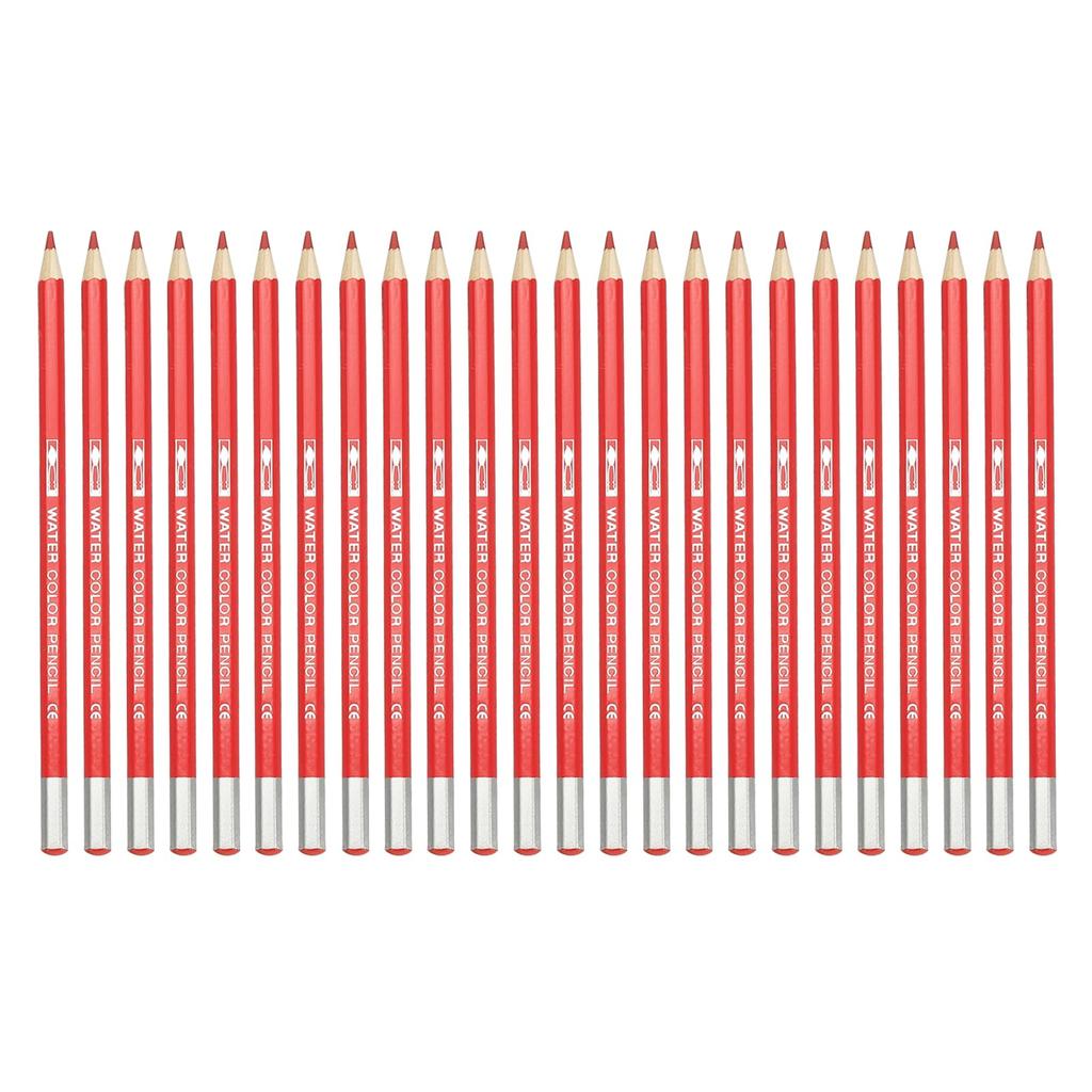 PATIKIL Colored 24 Pencils for and Vibrant Red Water-Soluble Pencils, Water-Soluble Blending, Coloring, Sketching, Painting,