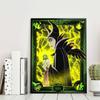 DIY Diamond Painting Evil Witch Cross Stitch Kit Mosaic Art Diamond Painting Full Circle Diamond Home Decoration