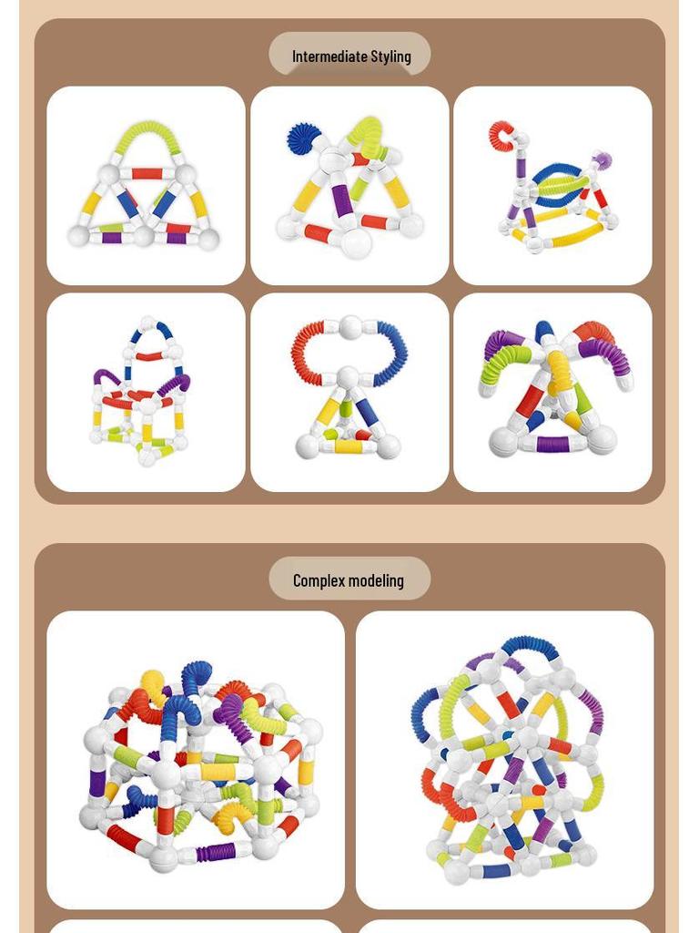 Multifunctional Magnetic Twist Sticks: Concentration & Dexterity Builder for Kids