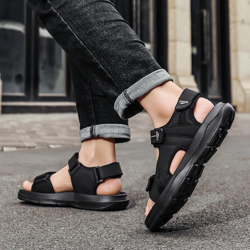 Men Summer Sandals L2579 Lightweight Comfortable Breathable Anti Slip Daily Walking Outdoor Travel Footwear for JOOM Buyers
