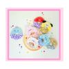 BTS BT21Oficiální Minini Gumička do vlasů Páska Vázanka Kpop Čelenka