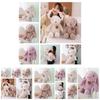 Adorable Long-haired Plush Bunny Toy For Kids 35cm And 50cm Sizes Available