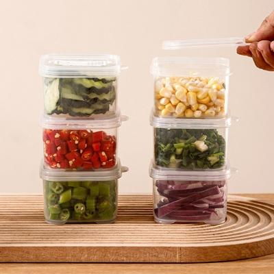 1/4/6 Grid Mini Small Snack Organizer Ketchup Salad Seasoning Portable Food Container Kitchen Seasoning Storage Container