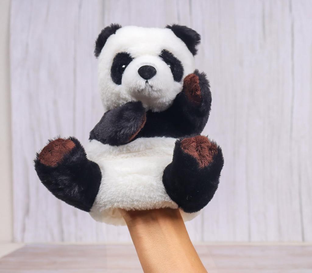 Takeoff Hand Puppet Panda Plush Toy