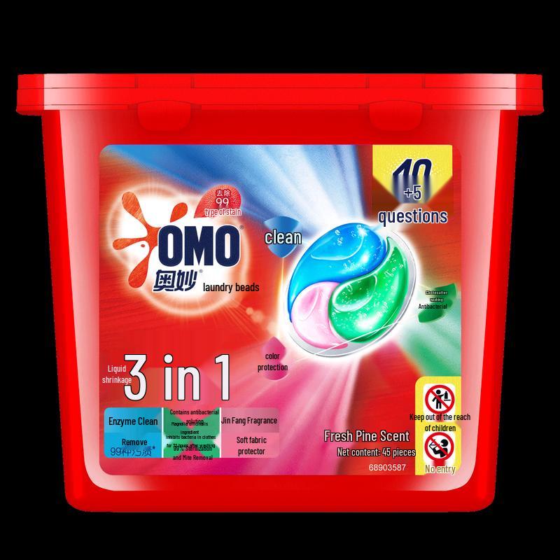 OMO 3-in-1 Fresh Eucalyptus Laundry Pods