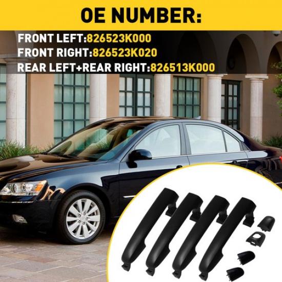 For HYUNDAI SONATA Outside Exterior Door Handle 2006-2010 fits all four doors US