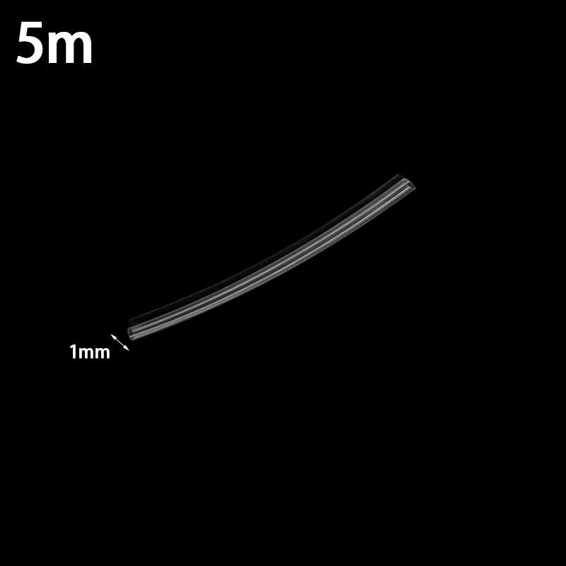

1mm ~ 40mm Clear Super Thin Wall Flexible Earphone Line Heat Shrinkage Tube Cover Professional Audio Wire Sleeve Wrap