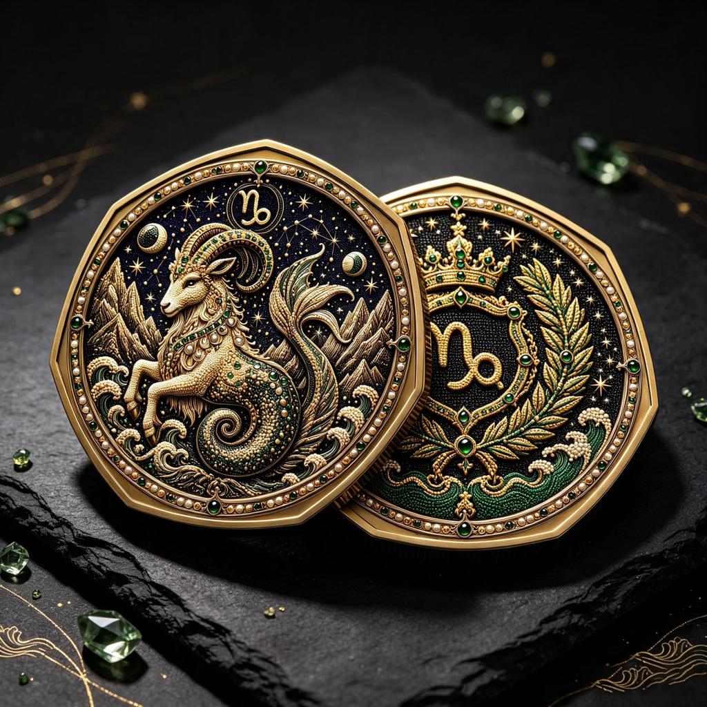 Zodiacal Seven-Sided Commemorative Coin