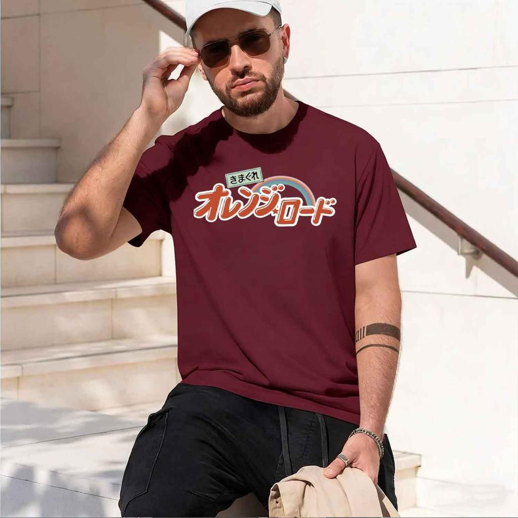 Kimagure Orange Road Tshirt Kawaii Clothes Qukying Unisex Out Shirt 2026 New Model Shortsleeve Crewneck Tshirt Classic Casual M