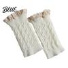 Calf Covers for Winter Socks Trim Knitted Pair Lace Boots 1 Thick Keep Warm Over-the-Knee