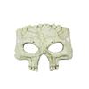 Skull Face Mask Halloween Costume, Realistic 3D Skeleton Half Mask for Adults Scary Party Cosplay Horror Props