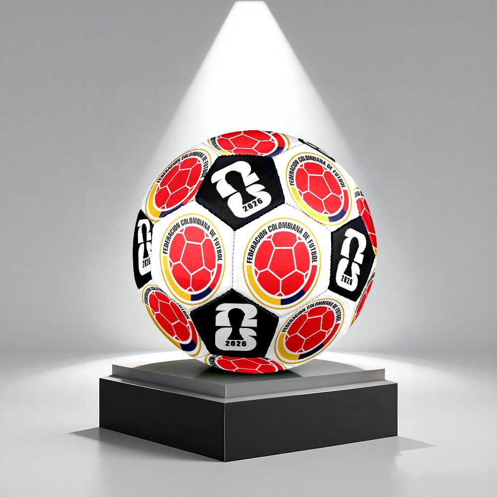 1pc Colombian Football Size 5 Soccer Ball Professional Match Training Football Indoor &Outdoor Sports Ball Club Training Ball Lightweight Durable y13
