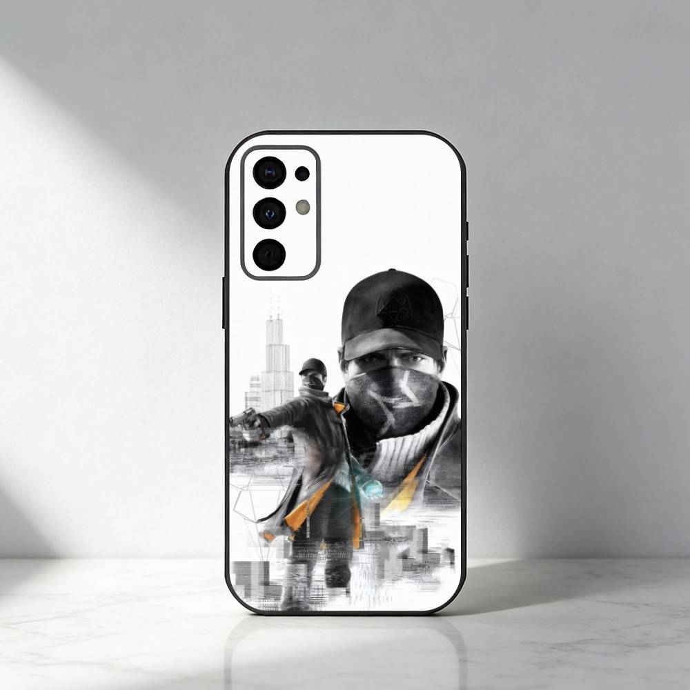 

The Fox Aiden Pearce W-Watch D-Dogs Phone Case For Samsung S25,S24,S21,S22,S23,S20,Ultra,S26,Plus,Fe,Note,5G Black Cover Samsung S21plus