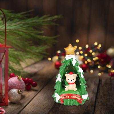 Weihnachtsdekoration mit leichter Handwerkskunst, stabiler und süßer Harzstatue