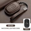 For Honda Civic 11th 2022 for Honda Civic Accord HR-V CR-V 2023 Key Fob Shell Accessories Leather Car Folding Key Cover Case