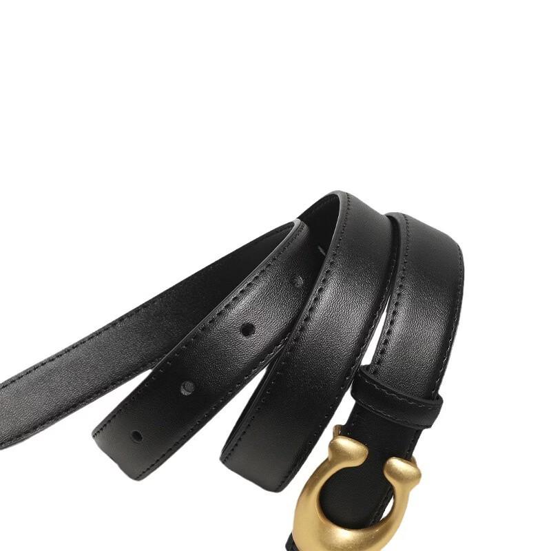 Dámský kožený pásek JEVI s přezkou