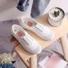 New Style Breathable Canvas Casual Shoes, Versatile Women's Flats, Flat-bottom Single Shoes