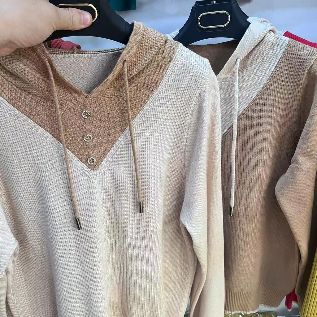 Women's Hooded Sweaters, Women's Autumn and Winter Autumn Clothes, Lazy Style Fashion Casual Pullover