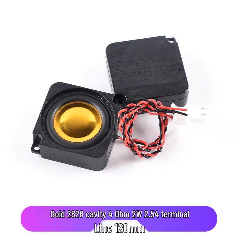 2828 Small 4 Ohm 2/3W Full-Range Bass Speaker for Home or Table Heating