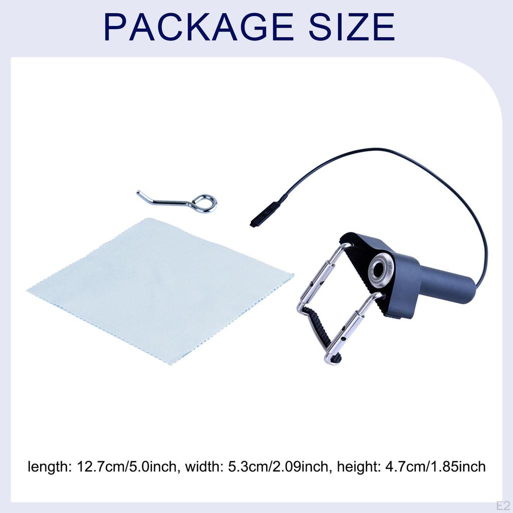 Piezo Pickup Transducer Good Sound Easy To Install Portable for Bass Ukulele Electric