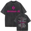 Rapper Dellafuente  Tour Vintage Washed Tshirt Unisex Women Short Sleeve Hip Hop Tshirt Oversized  Cotton Casual T Shirts