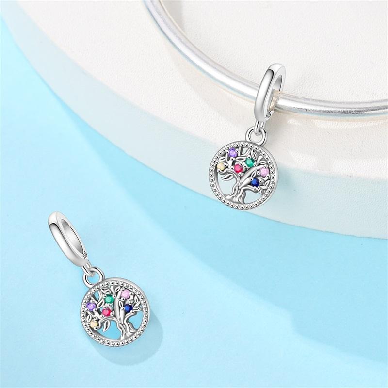 Original Copper Tree Of Life Wishing Tree Charms Pendants Fit Bracelets Necklace Diy Birthday Jewelry Gifts
