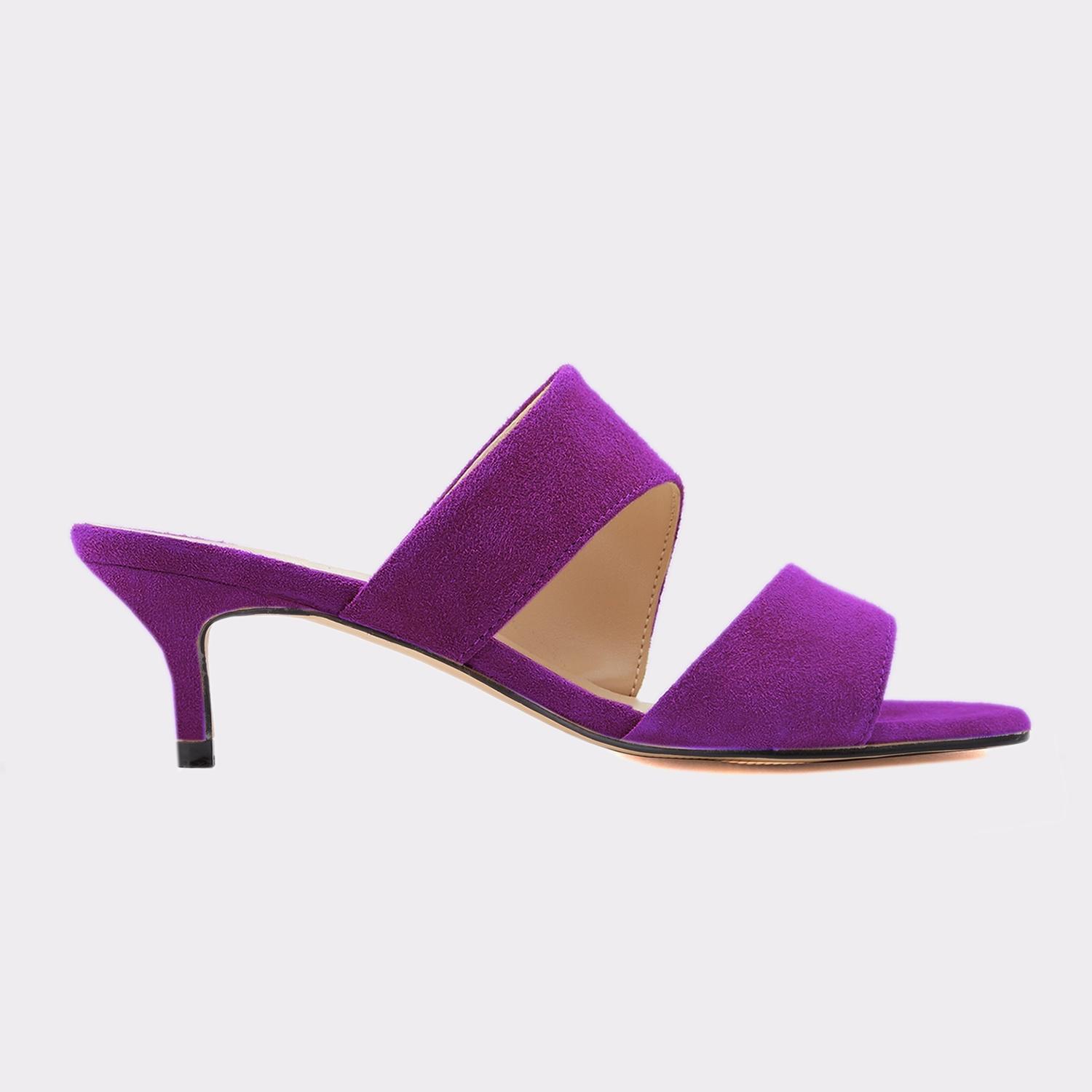 

Женские босоножки 5 см, сексуальные, высокие каблуки, летние, повседневные, женские, модные, на шпильках, туфли на платформе для выпускного вечера, яркие цвета, сандалии без застежек 42 фиолетовый