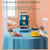 Retro Coffee Machine, 20-Bar Pressure, Small Household, Semi-Automatic, Steam Milk Frothing Function