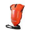 Swimming Storage Float Waterproof Swim Buoy with Device Compartment High Visibility Inflatable