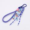 Bohemian Beaded Keychain Pendant with Handmade Lanyard
