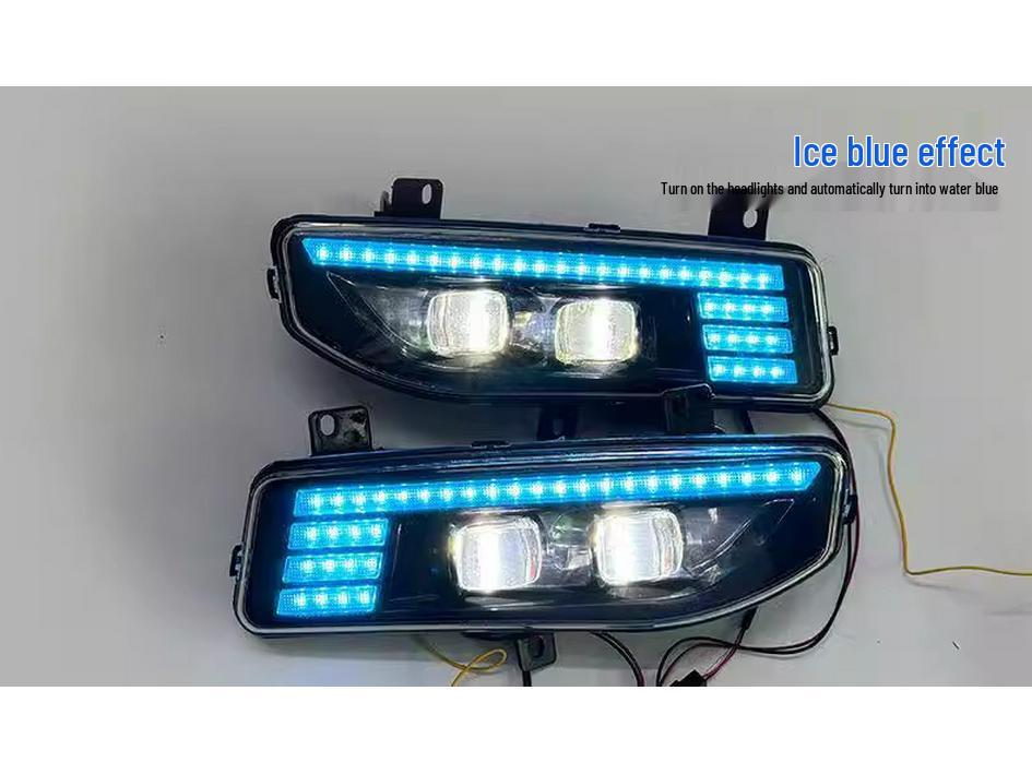 Compatible 2020 Sylphy/Qashqai/Kicks 14th Gen Angel Eye Fog & Daytime Running Lights