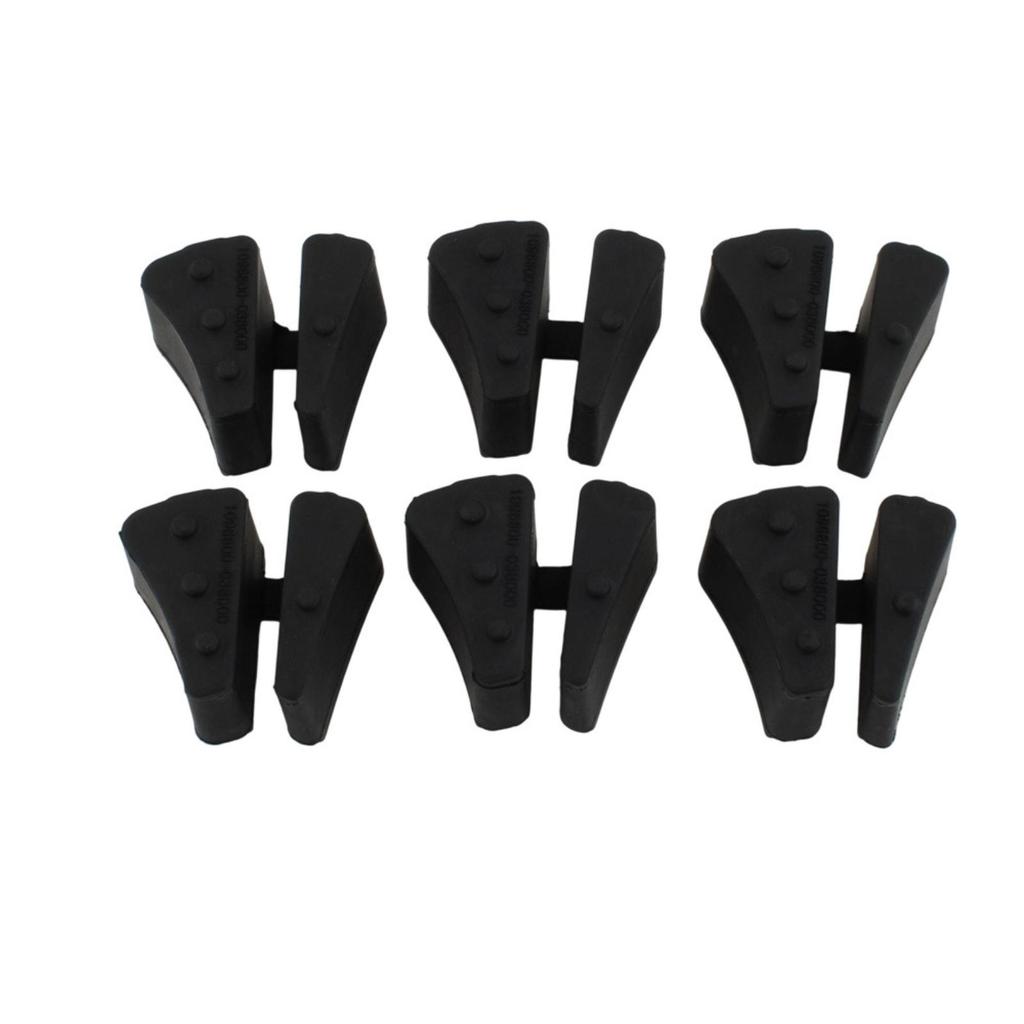 6 Pieces Rear Wheel Hub Component Damping Rear-Wheel Cush-Drive Block