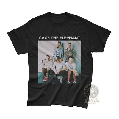 Cage The Elephant Exclusive Mens Kids T Shirt - Unisex Indie Music Band Merch - Alternative Music Apparel Gift - Social Clues Album Tee