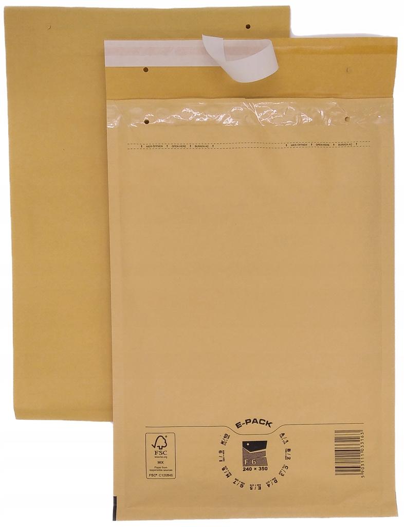 F16 BROWN Bubble Envelope X100pcs