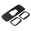 3pcs Window Switch Button Panel Trim Cover Carbon Fiber Decoration Fit for S60 V60RHD