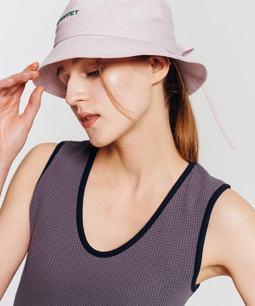 LESONNET Key Logo Bucket Hat Lavender