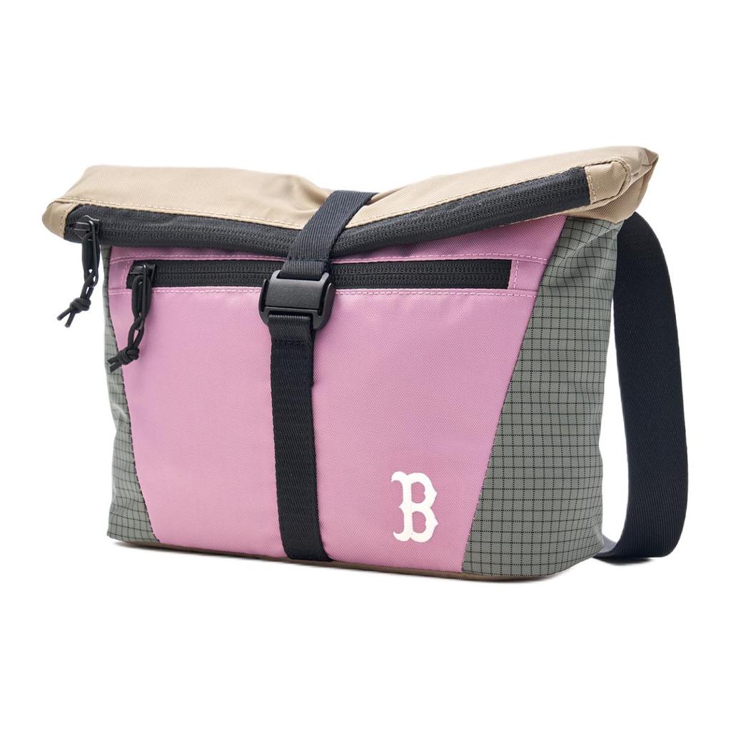 MLB Boston Red Sox 25SS Basic Gofcore Fashion Versatile Portable Polyester Shoulder Crossbody Bag Unisex Bags 3ACRB025N-43PKP