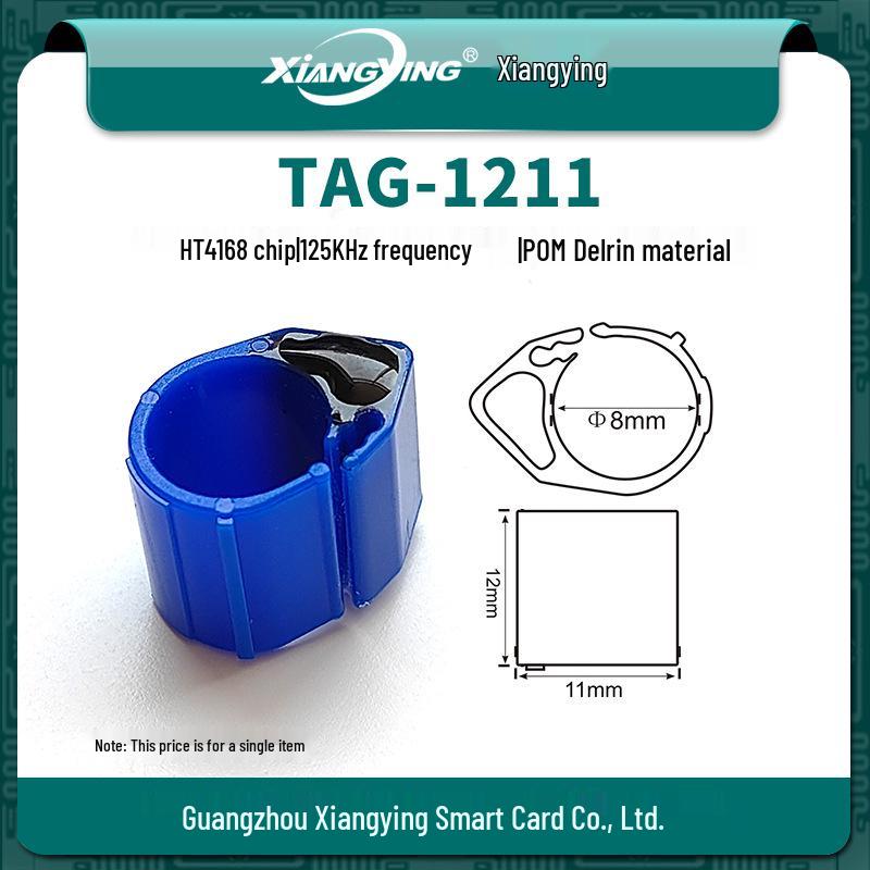 Bague de patte d'identification électronique RFID pour pigeons et volailles