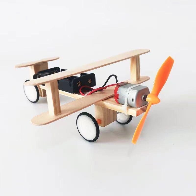 DIY Hand-Crank Generator Educational Science Toy for Kids
