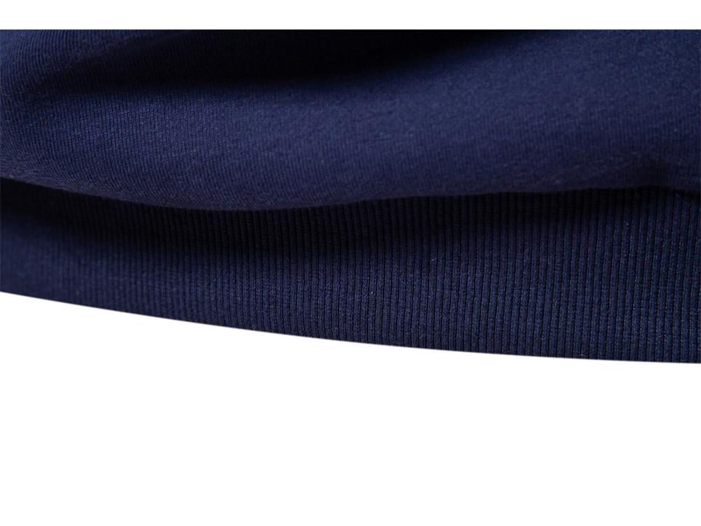 2024 Men's European Size Long Sleeve Polo Collar Sweatshirt - High Quality, Casual, and Versatile