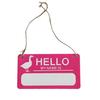Porch Goose Hanging Sign Weather-proof Outdoor Garden Patio Yard Goose Statue Halloween Christmas Welcome Decorative Plaque