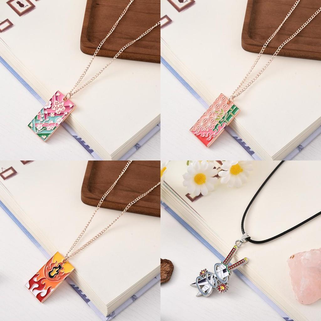 Demon Slayer Kimetsu No Yaiba With Zinc Alloy Pendant For Anime Fans