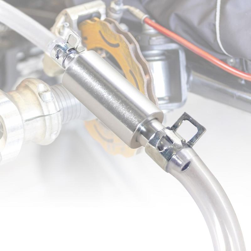 Brake Bleeder Hose One Way Check Valves Tube Bleeding Tool Kit for Motorcycle Clutch Vehicle Oil Extraction Tube
