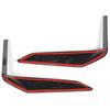 ABS Carbon fiber/Black For BMW X1 iX1 U11 2026 2026 Car Front Bumper Side Molding Cover Trim Accessories