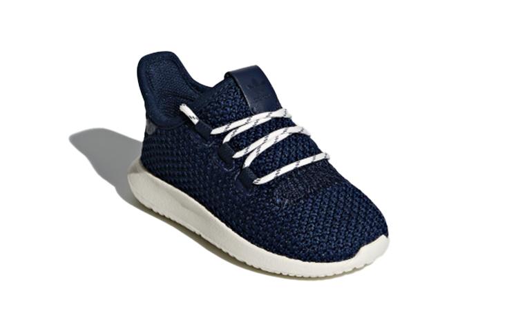 Adidas Originals Tubular Shadow I Slip Resistant And Breathable Low top Toddler Shoes Navy Blue Infant And Toddler BB6762