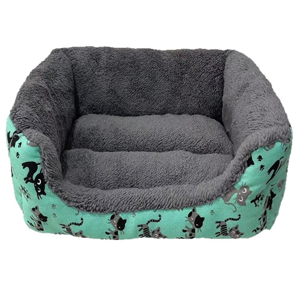 Four Seasons Machine Washable Cat & Dog Nest Pad – Winter-Ready, Thickened Pet Bed