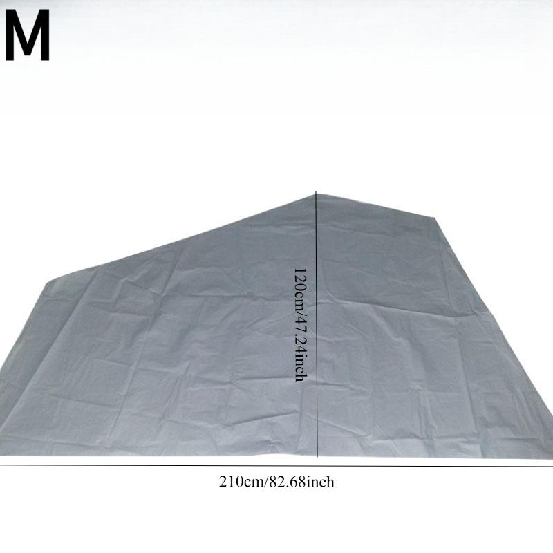 1PC motorcycle clothing PEVA single-layer rain and sun protection bicycle cover, electric vehicle protective cover